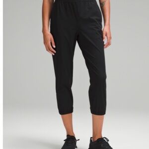 lululemon athletica Black Cropped Joggers